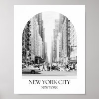 New York City New York Arch fotoprint