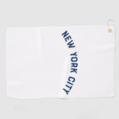 New York City, New York Arch Golfhanddoek (Horizontaal)