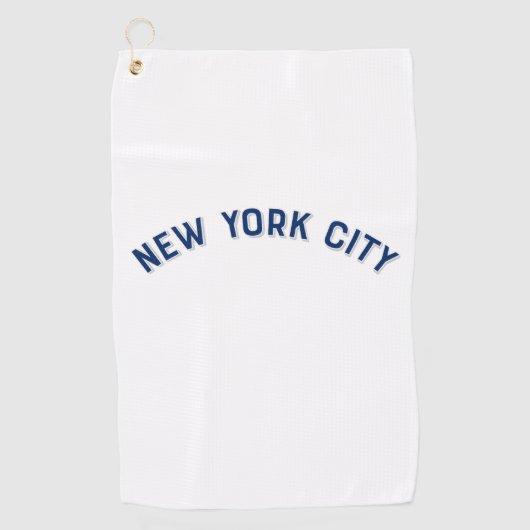 New York City, New York Arch Golfhanddoek (Voorkant)
