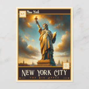 New York City, New York    Briefkaart