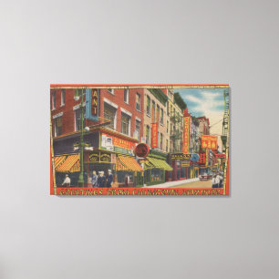 New York City, New York Canvas Afdruk