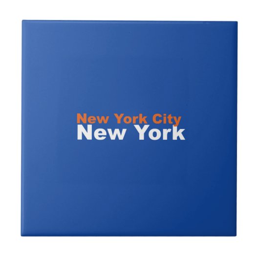 New York City, New York Ceramic Tile Tegeltje (Voorkant)