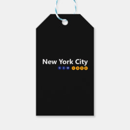 New York City, New York Gift Labels Cadeaulabel