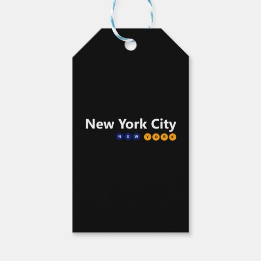 New York City, New York Gift Labels Cadeaulabel (Voorkant)