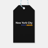 New York City, New York Gift Labels Cadeaulabel (Achterkant)