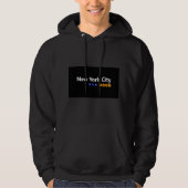 New York City, New York Mannen's overhemd Hoodie (Voorkant)