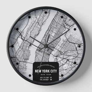 New York City, New York Map
