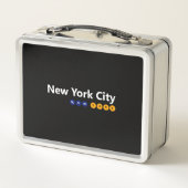 New York City, New York Metal Ltd Box (Achterkant)