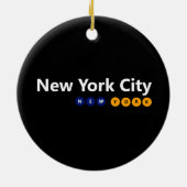 New York City, New York Ornament (Achterkant)