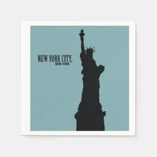New York City, New York Paper Napkins Servet