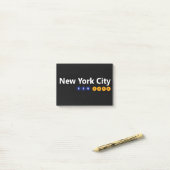 New York City, New York Post-it® notes (Op bureau)