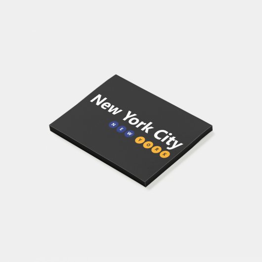 New York City, New York Post-it® notes (Schuin)