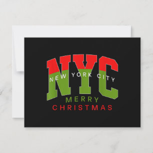 New York City New York Prettig Kerstmis Reis Cadea