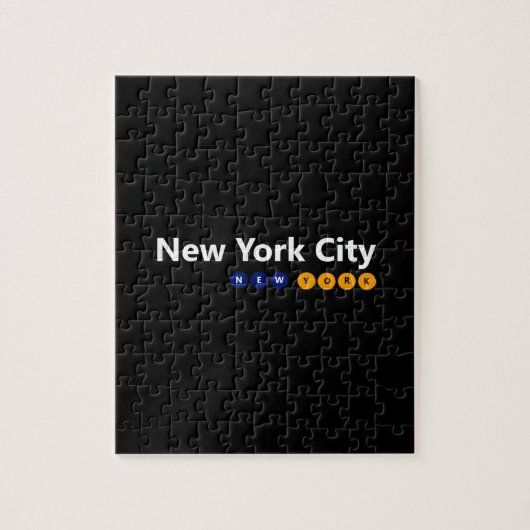 New York City, New York Puzzle Legpuzzel (Verticaal)