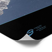 New York City, New York satelliet poster (Hoek)