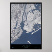 New York City, New York satelliet poster (Voorkant)