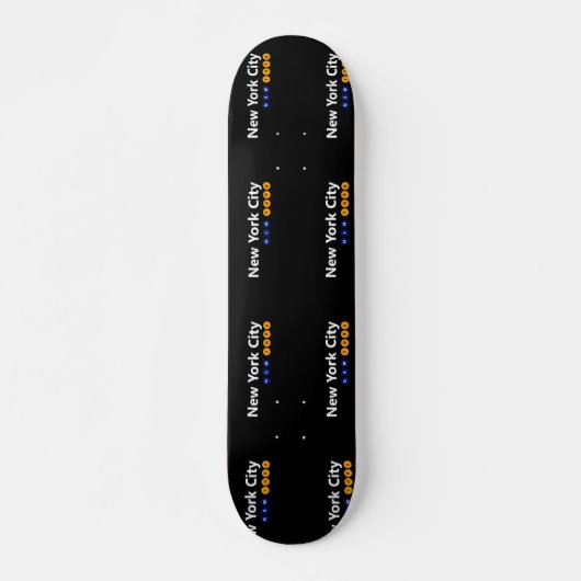New York City, New York Skateboard (Voorkant)
