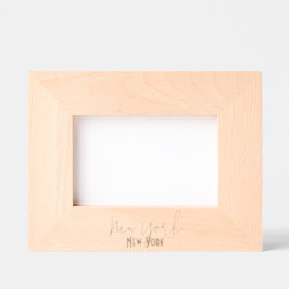 New York City, New York Souvenir Gegraveerde Lijstjes