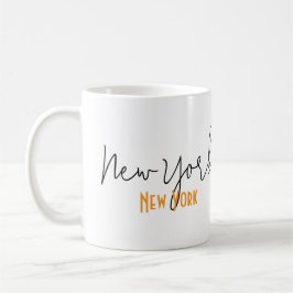 New York City, New York Souvenir Koffiemok