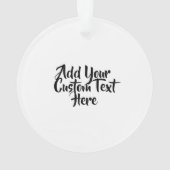 New York City, New York Times Square Kerstmis Ornament (achterkant)