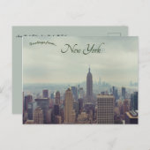 New York City New York USA Briefkaart (Voorkant / Achterkant)
