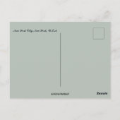 New York City New York USA Briefkaart (Achterkant)