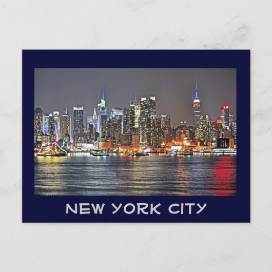New York City, New York, Verenigde Staten Briefkaart (Voorkant)