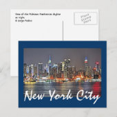 New York City, New York, Verenigde Staten Briefkaart (Voorkant / Achterkant)