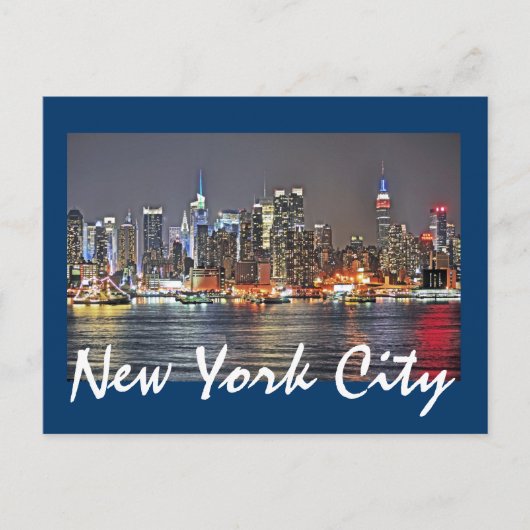New York City, New York, Verenigde Staten Briefkaart (Voorkant)