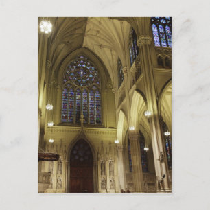 New York City, New York, VS. Sint-Patrick 2 Briefkaart