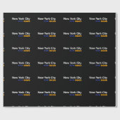 New York City, New York Wrapping Paper Cadeaupapier (Vlak)