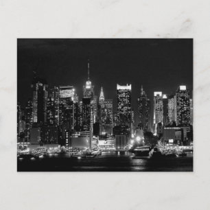 New York City Night Briefkaart