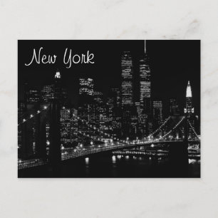 New York City Night Briefkaart
