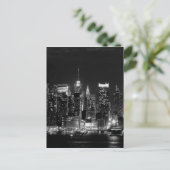 New York City Night Briefkaart (Staand voorkant)