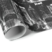 New York City Night Cadeaupapier (Rol Hoek)