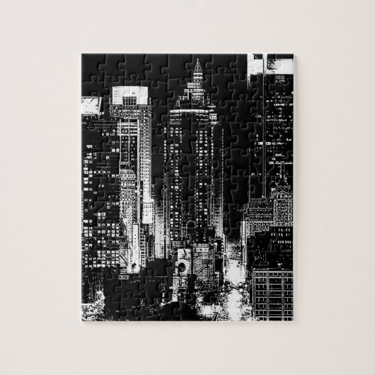 New York City Night Legpuzzel (Verticaal)