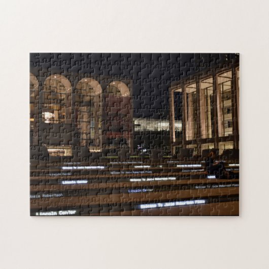 New York City Night Lincoln Center NYC Legpuzzel (Horizontaal)