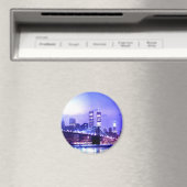 New York City Night Panorama Magneet (Insitu (Vaatwasser))