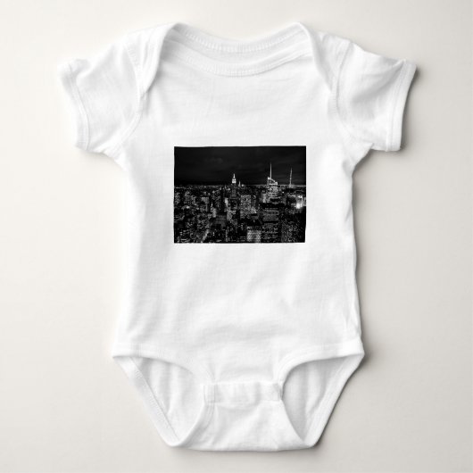New York City Night Skyline Romper (Voorkant)