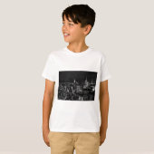 New York City Night Skyline T-shirt (Voorkant volledig)
