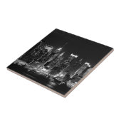 New York City Night Tegeltje (Zijkant)