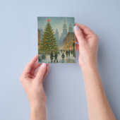 New York City Nightlife, times Square Picture  Flyer (Hand)