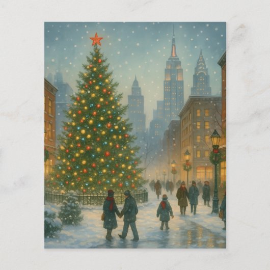 New York City Nightlife, times Square Picture  Flyer (Voorkant)