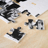 New York City Ny Nyc Vrijheidsbeeld Legpuzzel (Zijkant)