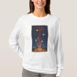 New York City, NY - Parachute Jump bij World's T-shirt