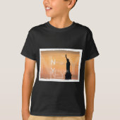 new york city ny standbeeld van vrijheid vs t-shirt (Voorkant)