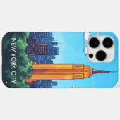 New York City, NY - USA Travel Case-Mate iPhone Case (Achterkant (horizontaal))