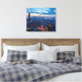 New York City, NY, VS Canvas Afdruk (Insitu (Slaapkamer))