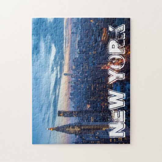 New York City, NY, VS Legpuzzel (Verticaal)