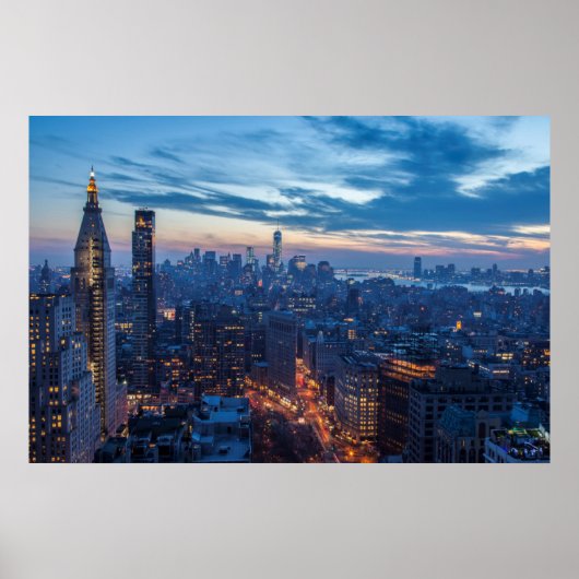 New York City, NY, VS Poster (Voorkant)